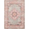 Homeroots 5 x 7 ft. Gray & Gold Medallion Area Rug 385268 - alternate 1
